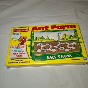Uncle Milton's Fascinating Ant Farm No. 15 Regular Size 6x9 Connectable Kit New